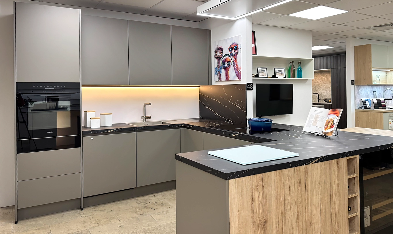 Nobilia Laser Taupe bei Die Küche Anders Idstein