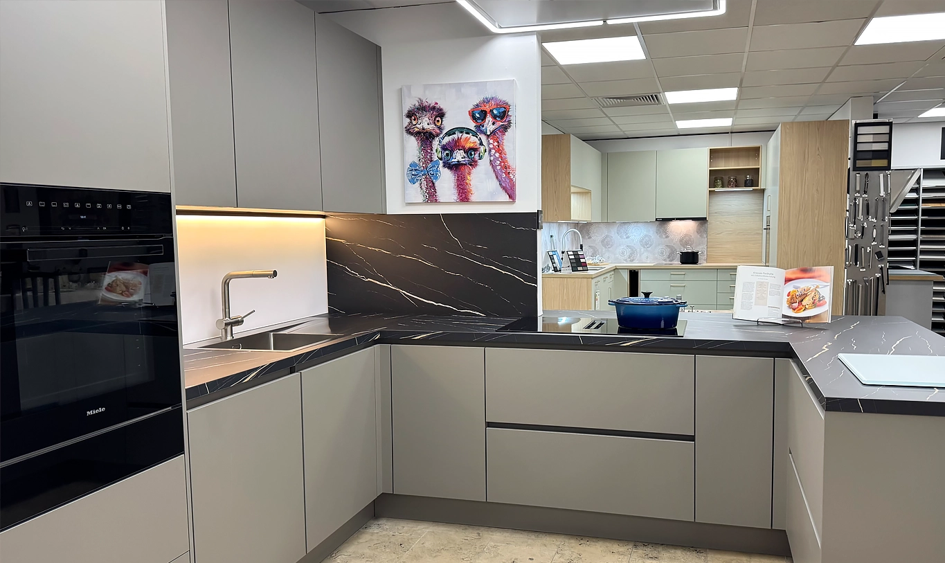 Nobilia Laser Taupe bei Die Küche Anders Idstein