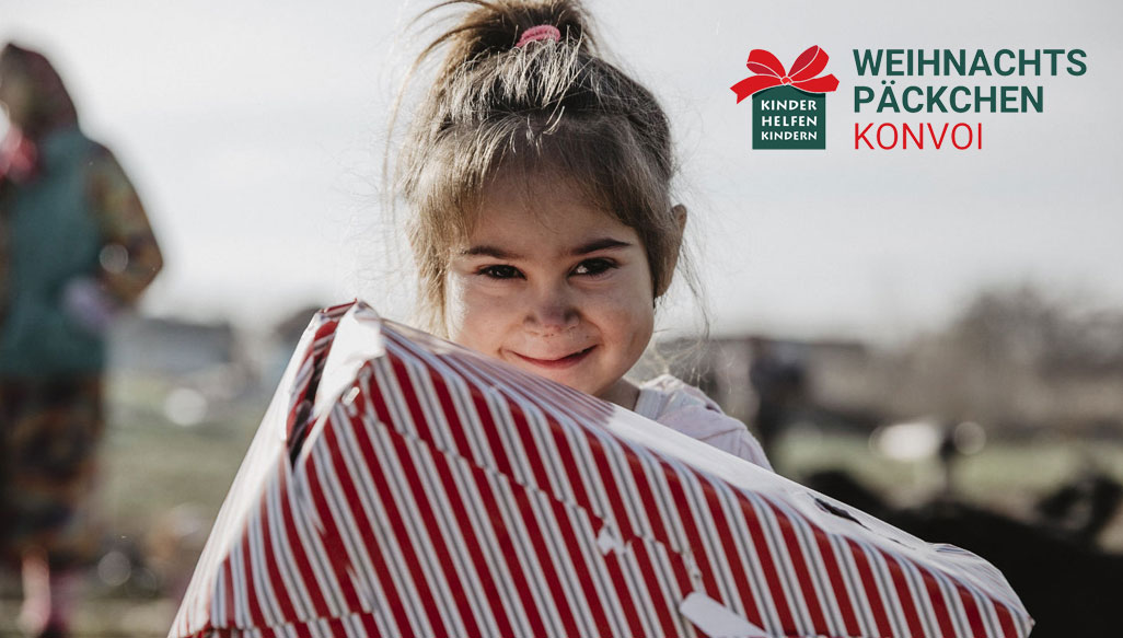 Weihnachtspäckchen Konvoi 2024 wird unterstützt von Die Küche Anders in Idstein